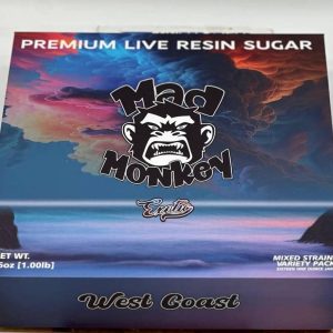 Mad Monkey Live resin Sugar concentrate 16 oz