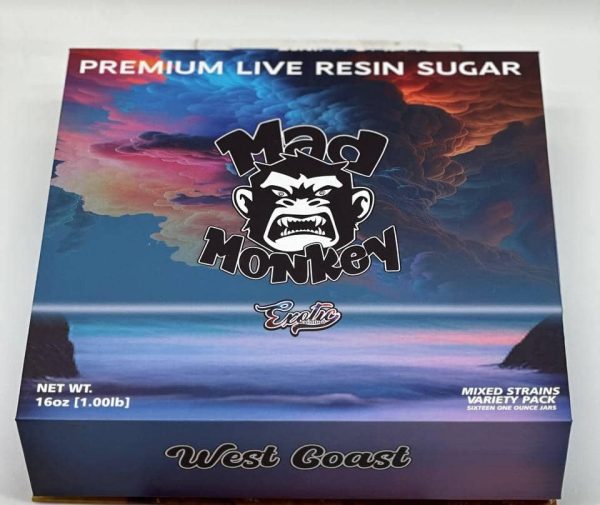 Mad Monkey Live resin Sugar concentrate 16 oz