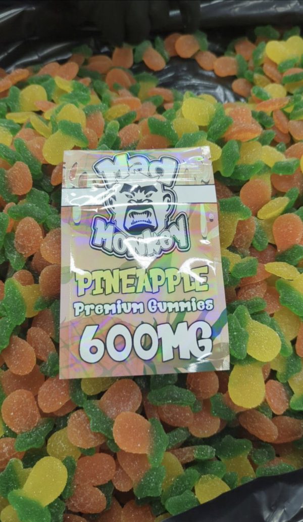 Mad Monkey Pineapple Premium Gummies