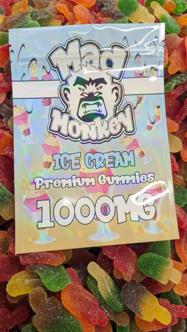 Mad Monkey Premium Gummies Ice Cream