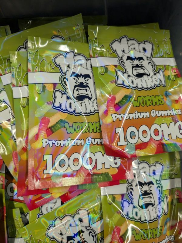 Mad Monkey 1000mg Premium Gummies Edibles