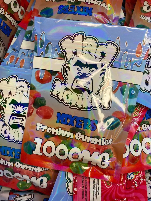 Mad Monkey 1000mg Gummies Edibles